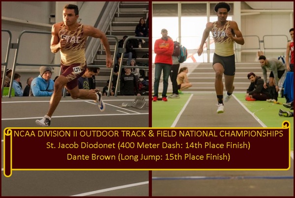 Diodonet Closes STAC Track Career Finishing 14th, Brown Places 15th at NCAA DII National Championships