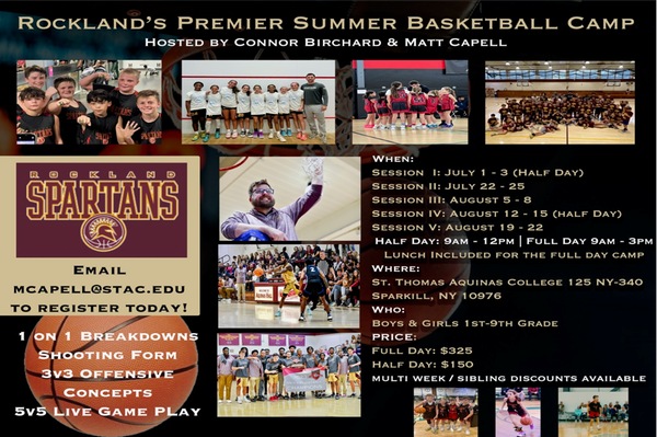 STAC Head Coach Matt Capell Announces 'Rockand's Premier Summer Basketball Camp'