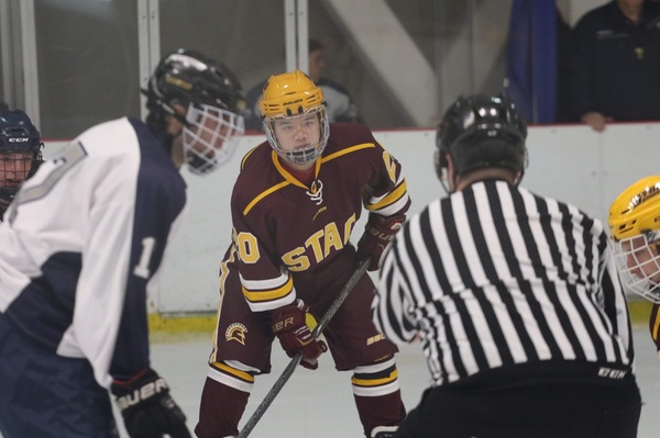 Spartans Score 10, Shutout American University in Game Two of DVCHC Tourney