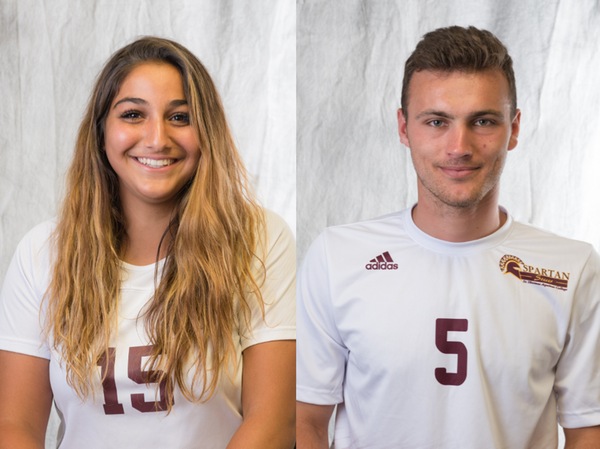 Spartans DiMarco, Neal Take Home ECC Soccer All-Conference Awards